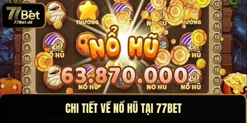 Chi tiết về nổ hũ tại 77bet