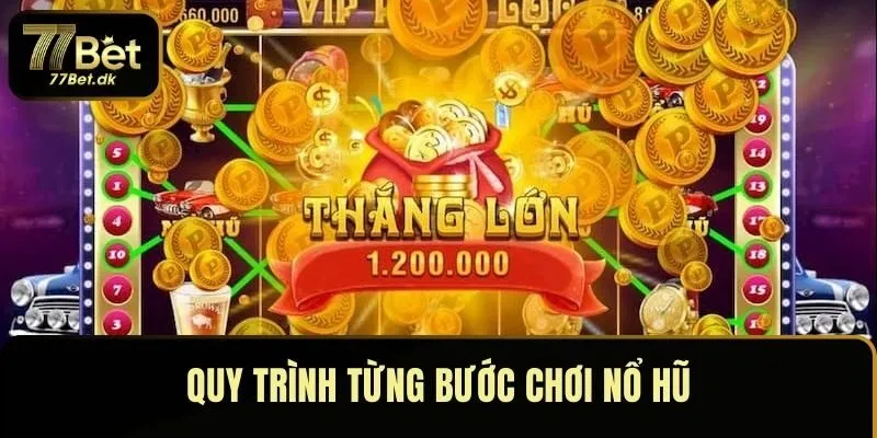 Quy trình từng bước chơi nổ hũ